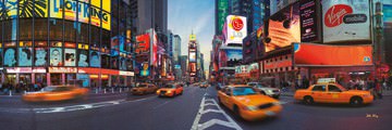 Time Square panorama von John Xiong