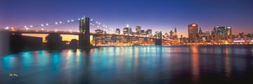 New York City by twilight von John Xiong