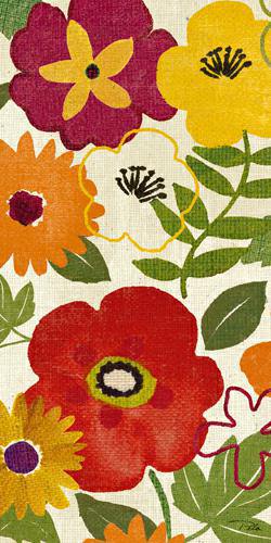 Watercolor Garden Panel II von Pela Studio