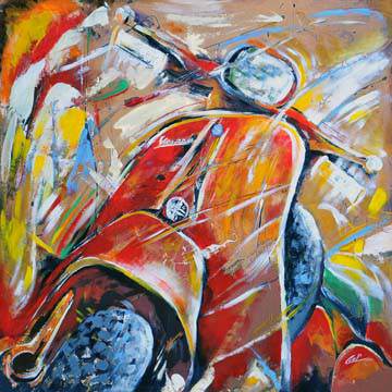 Vespa II von Pasquale Colle