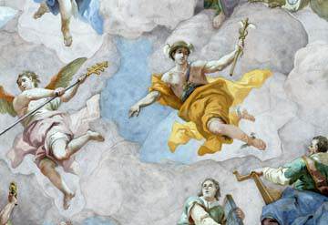 Der Götterbote Merkur von Bartholomäus Altomonte