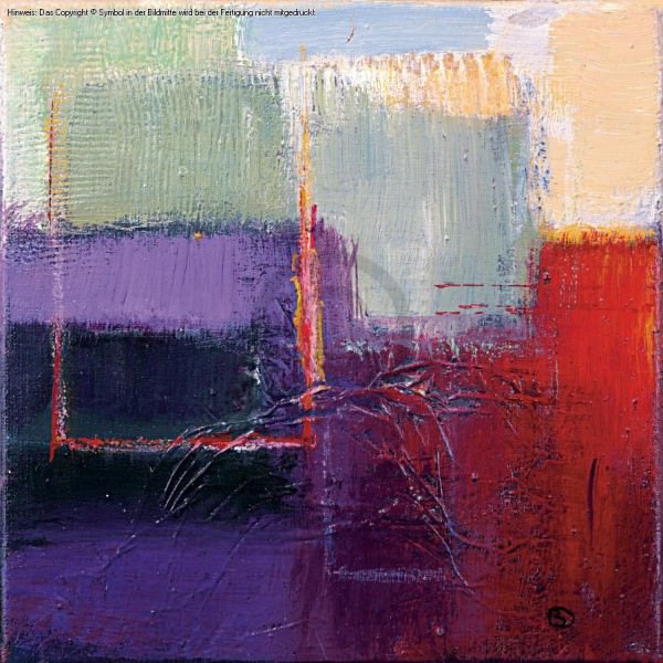 Violet Statics II von Bea Danckaert