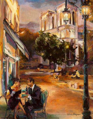 Twilight Time in Paris von Marilyn Hageman