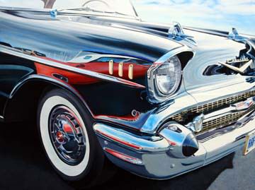 T-Bird on Chevy Reflections von Michael Schuh
