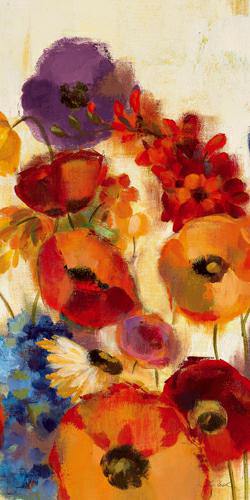 Joyful Garden Panel III von Silvia Vassileva