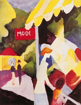 Modefenster von August Macke