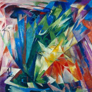 Vögel von Franz Marc