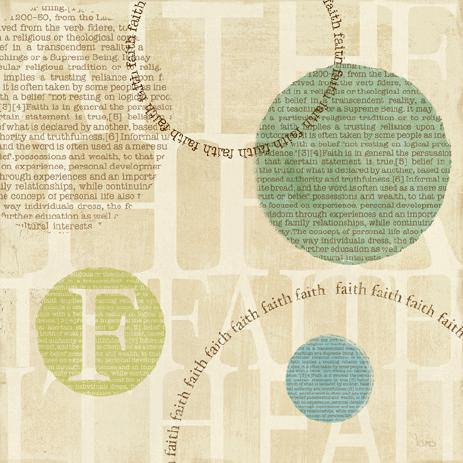 Circle of Words - Faith von Veronique Charron