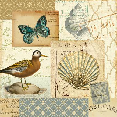 Coastal Collage I von Alain Pelletier
