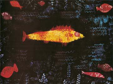 Der goldene Fisch von Paul Klee