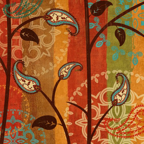Paisley Garden II von Veronique Charron