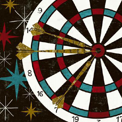 Vegas - Darts von Michael Mullan