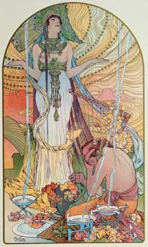 Salambo von Marie Alphonse Mucha