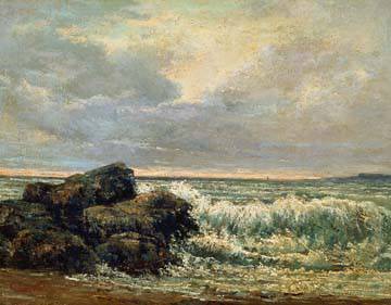 Die Welle von Gustave Courbet