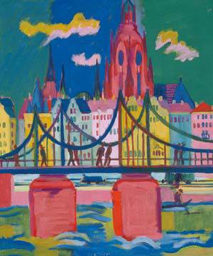 Frankfurter Dom von Ernst Ludwig Kirchner
