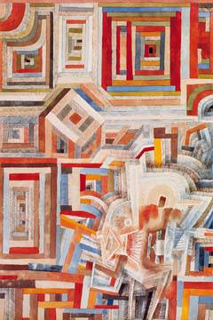 Palace partially destroyed von Paul Klee