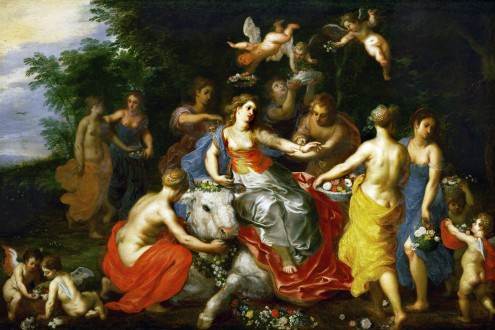 Europa auf dem Stier von Hendrick Van Balen