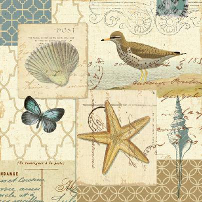 Coastal Collage IV von Alain Pelletier