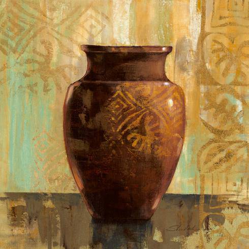 Glazed Pot II Decorative Accents von Silvia Vassileva