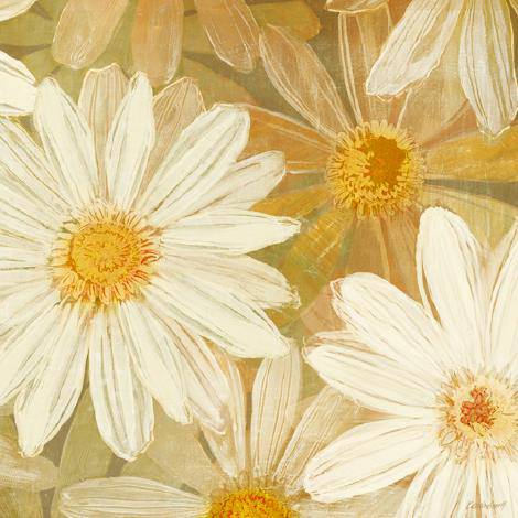 Daisy Story Square II von Kathrine Lovell