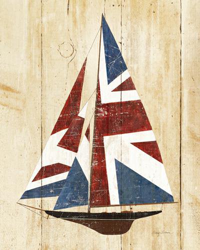 British Flag Sailboat von Avery Tillmon