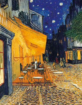 Café-Terrasse am Abend von Vincent Van Gogh