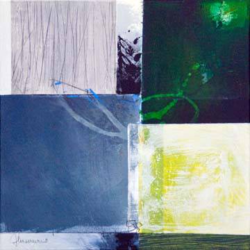 Composizione verde II von Francesco Cusumano