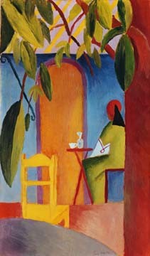Türkisches Cafe II von August Macke
