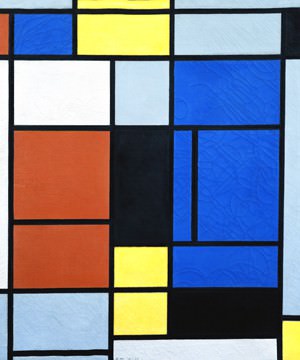 Tableau No. 1 von Piet Mondrian