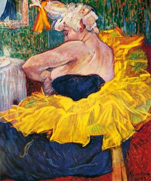 La clownesse Cha-U-Kao von Henri De Toulouse-Laut