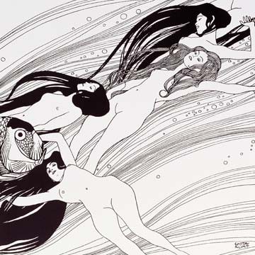 Fischblut von Gustav Klimt